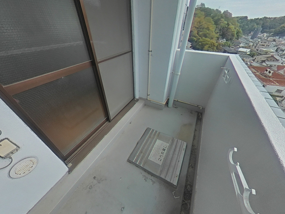 バルコニー　※別号室の写真です