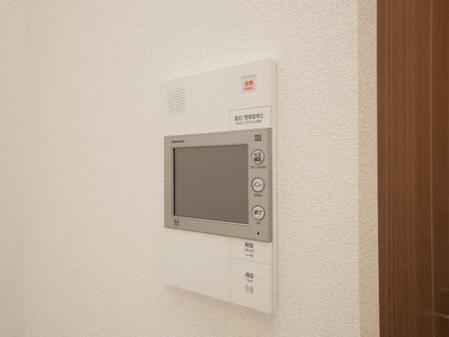 セキュリティ　モニター付きインターフォンです