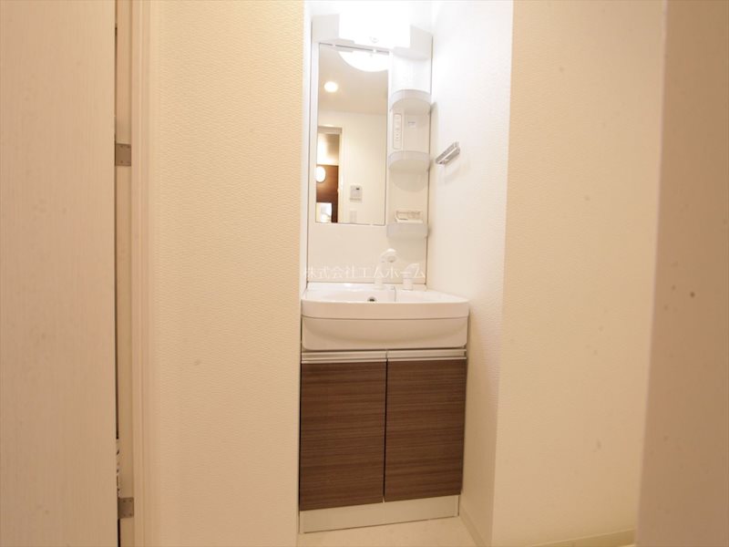 洗面設備　脱衣所　独立洗面台（シャンプードレッサー付）