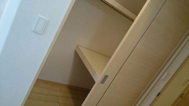 収納　クローゼットです