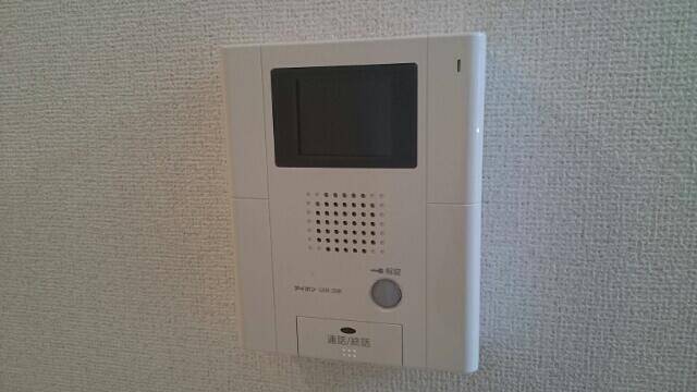 セキュリティ　モニター付きインターホンです
