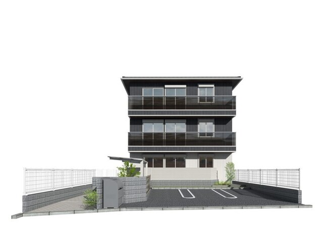 建物外観　外観パース