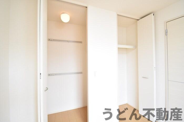 収納　うどん県のお部屋探しはうどん不動産へ うどんちゃんとLINE