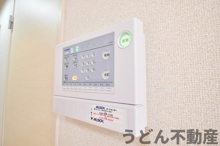 セキュリティ　うどん県のお部屋探しはうどん不動産へ うどんちゃんとLINE