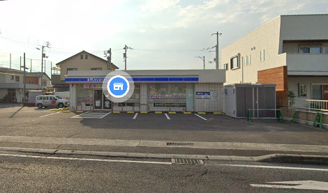 コンビニ　ローソン 観音寺市民会館前店（コンビニ）まで625m