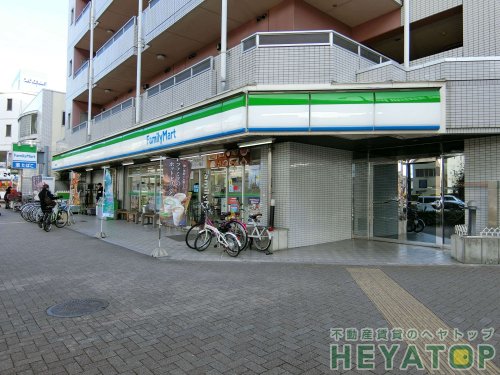 コンビニ　ファミリーマート　堀田駅前店（コンビニ）まで406m
