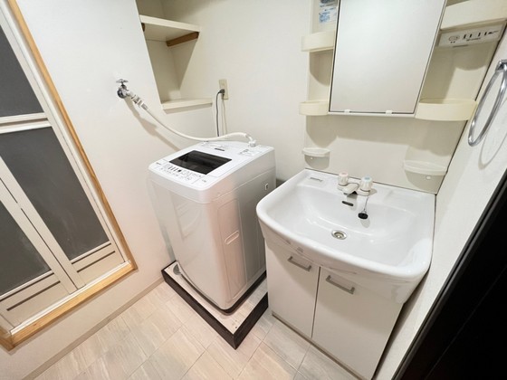 洗面設備　※別部屋の写真です