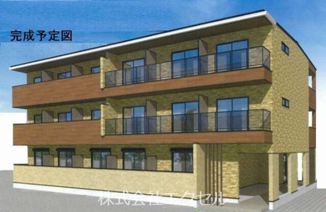 建物外観　駅徒歩圏内の新築です。