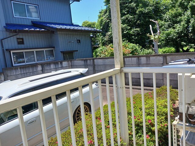 バルコニー　広々としたバルコニーです