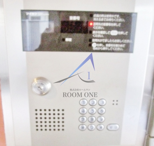 セキュリティ　オートロックです。