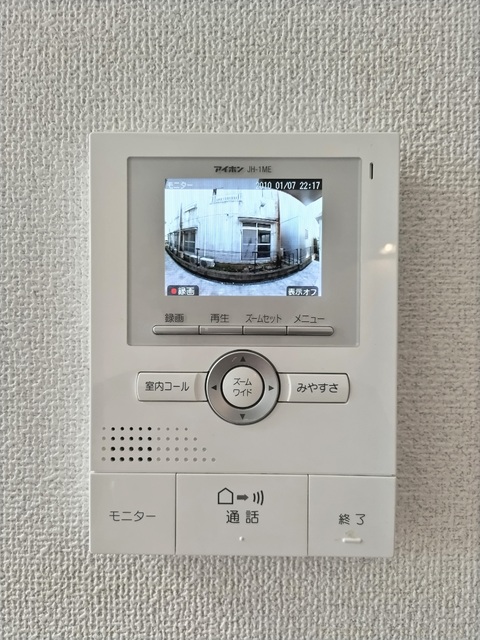 セキュリティ　★来客時に安心のＴＶモニターホンです★