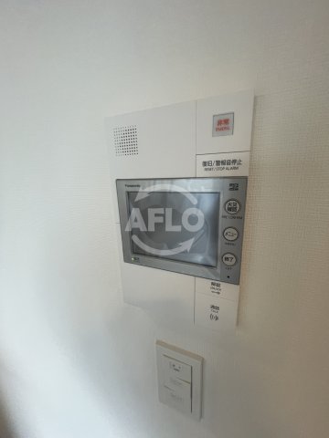 セキュリティ　STANDZ四天王寺前夕陽丘　モニター付きインターホン