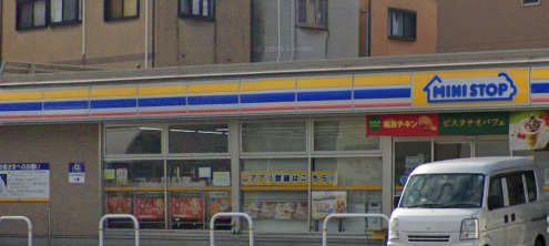 コンビニ　ミニストップ 大阪浜2丁目店（コンビニ）まで424m