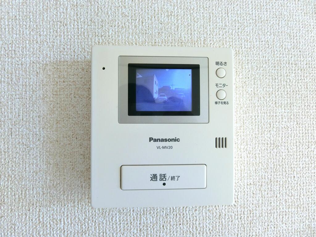セキュリティ　モニター付きインターホン