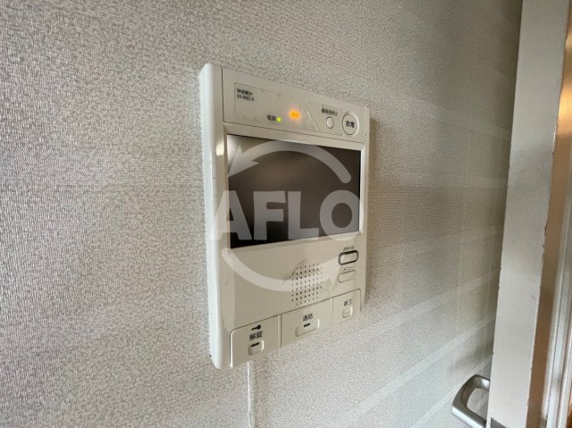 セキュリティ　エルスト東住吉　モニター付きインターホン