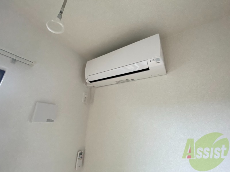 その他設備　エアコンが付いているので夏も冬も快適ですね～