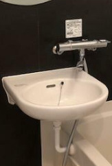 洗面設備　洗面所です