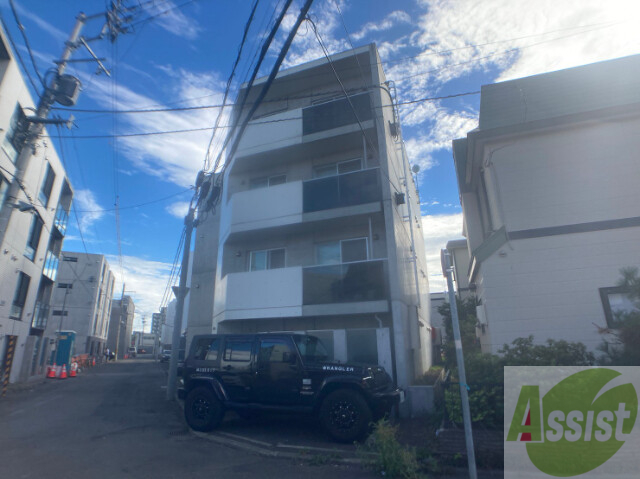 建物外観　札幌市北区麻生町「ルナポーザ」