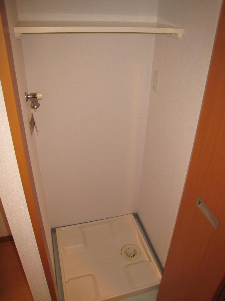 収納　室内洗濯機置き場