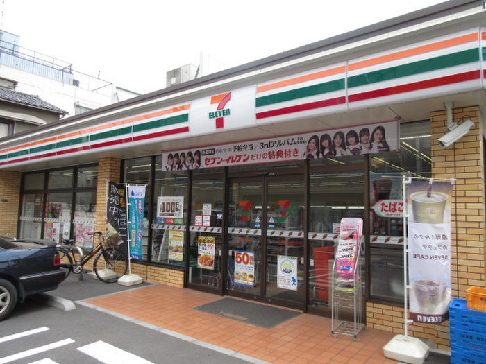 コンビニ　セブンイレブン品川旗の台二丁目店（コンビニ）まで87m