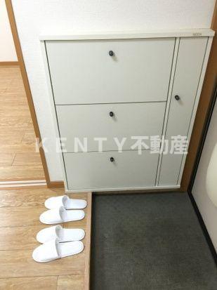玄関　明るい玄関です