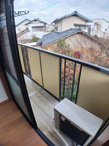 バルコニー　広々としたバルコニーです