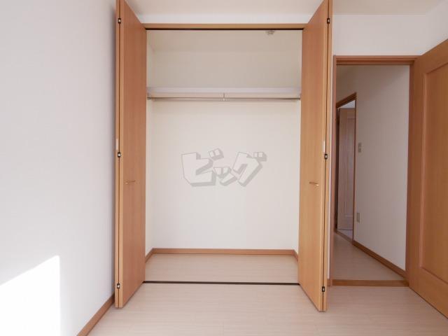 収納　収納に便利なクローゼットがついています♪