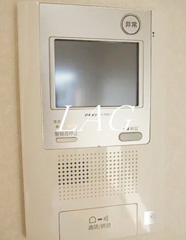 セキュリティ　モニター付きインターフォンです。