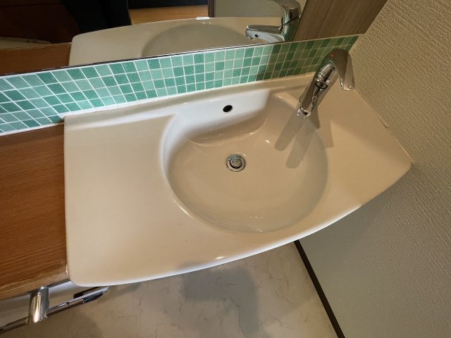 洗面設備　洗面所です