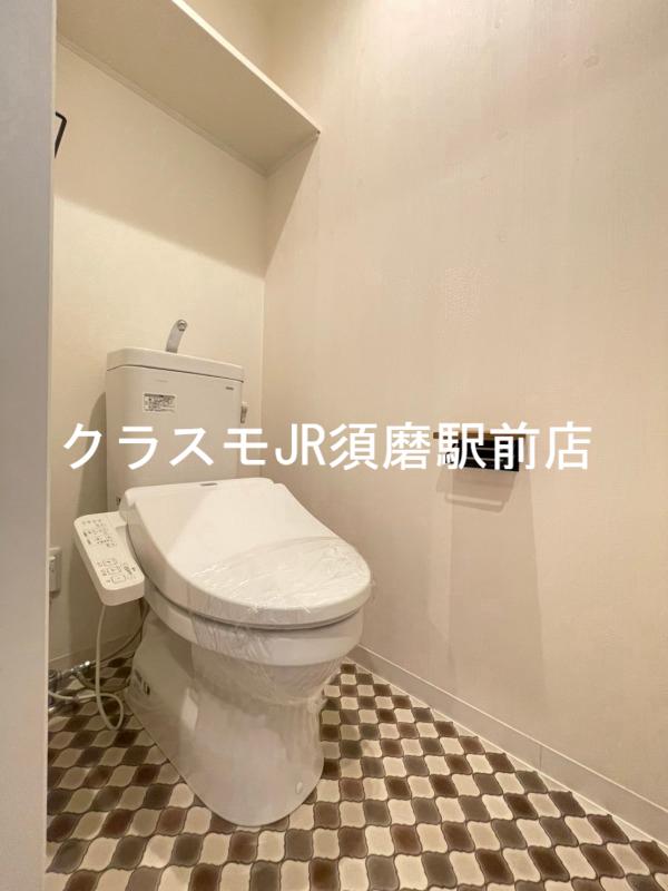 トイレ　清潔感たっぷりのトイレです。入るとホッとする、そんな空間。