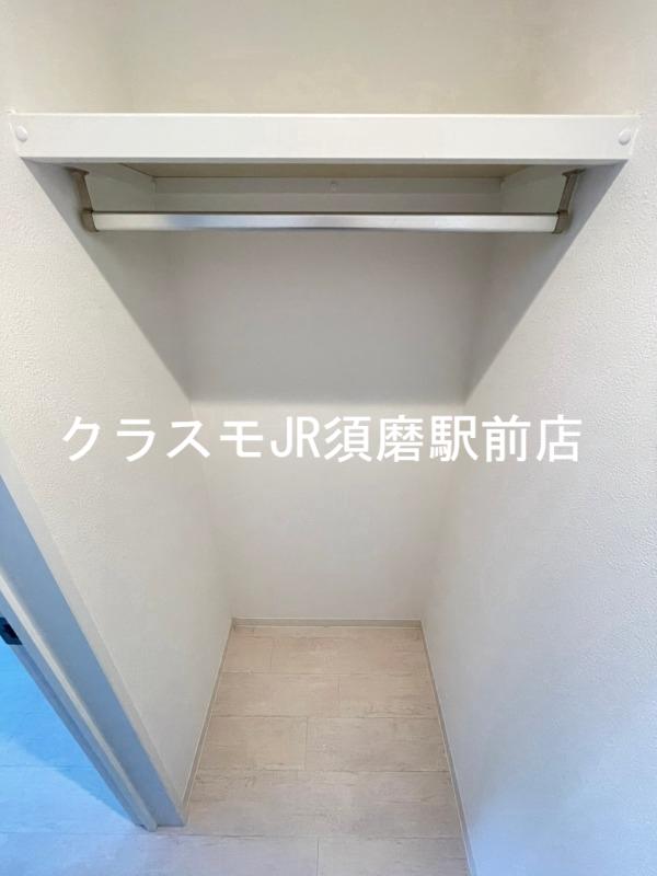収納　もちろん収納スペースも確保。お部屋がスッキリ片付きますね。