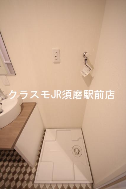 その他設備　洗濯機置場が室内にあると本当に助かりますよね。