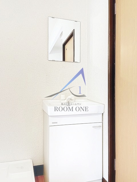 洗面設備　洗面台です。