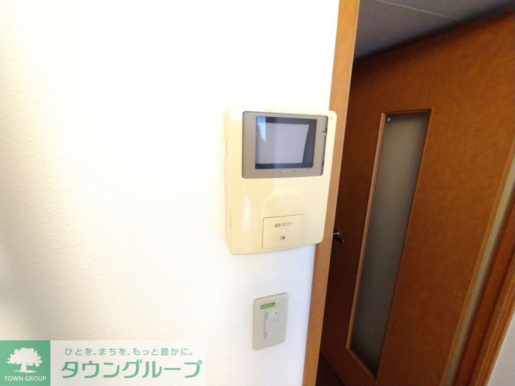 セキュリティ　モニターホン設置