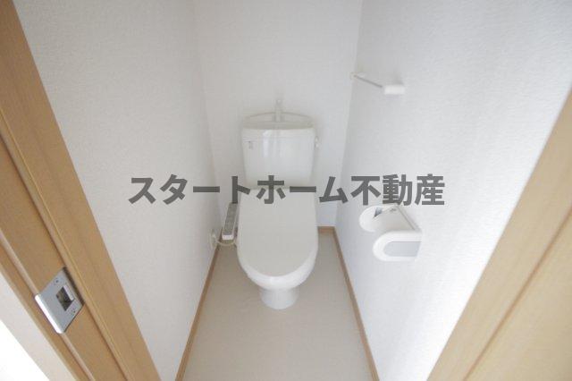 トイレ　ゆったりとした空間のトイレです