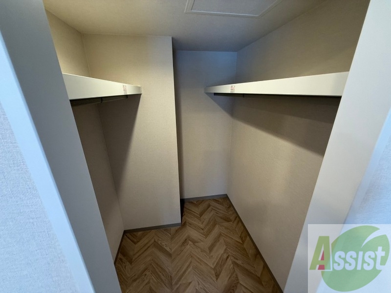 収納　収納もバッチリあるのでお部屋が片付きますよ！