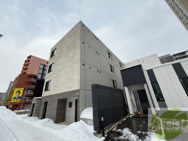 建物外観　札幌市豊平区豊平３条「カレラ豊平２ｎｄ」