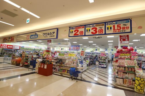 ドラックストア　welcia(ウエルシア) ベイドリーム清水店（ドラッグストア）まで252m