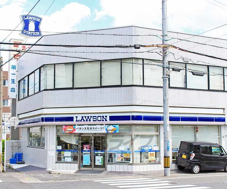 コンビニ　ローソン　大津栄町店（コンビニ）まで260m