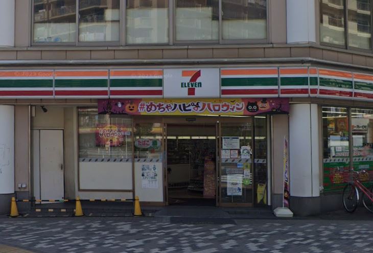 コンビニ　セブンイレブン 江東大島8丁目店（コンビニ）まで496m