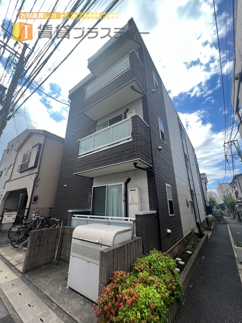 建物外観　セキュリティ標準装備のオシャレマンション。