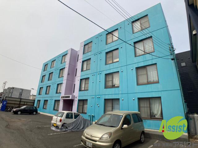 建物外観　札幌市東区北３４条東「ローヤルハイツ３４１」