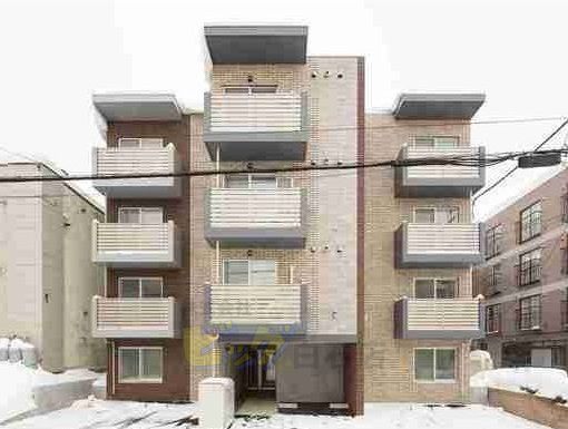 建物外観　都市ガス・ネット無料のデザイナーズマンションです♪