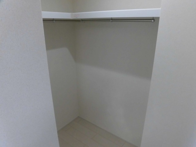 収納　ウォークインクローゼットです