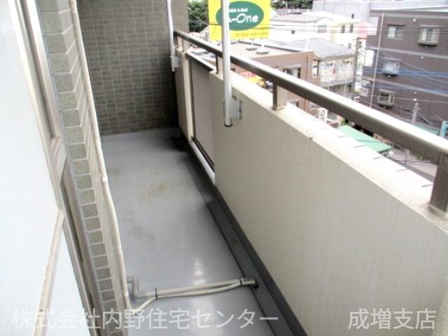 バルコニー　西面のバルコニー