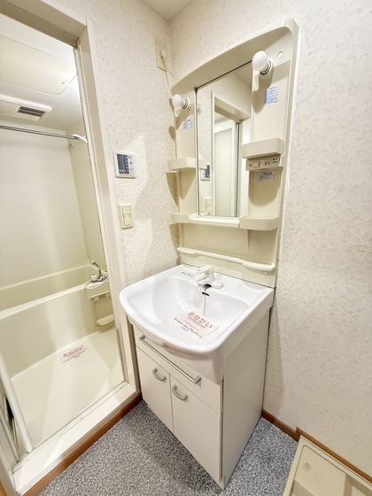 洗面設備　※別部屋の写真です