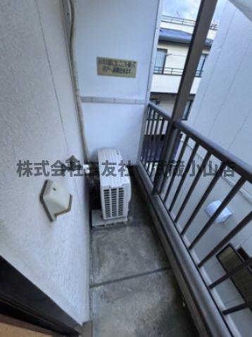 その他設備　室外洗濯機置き場