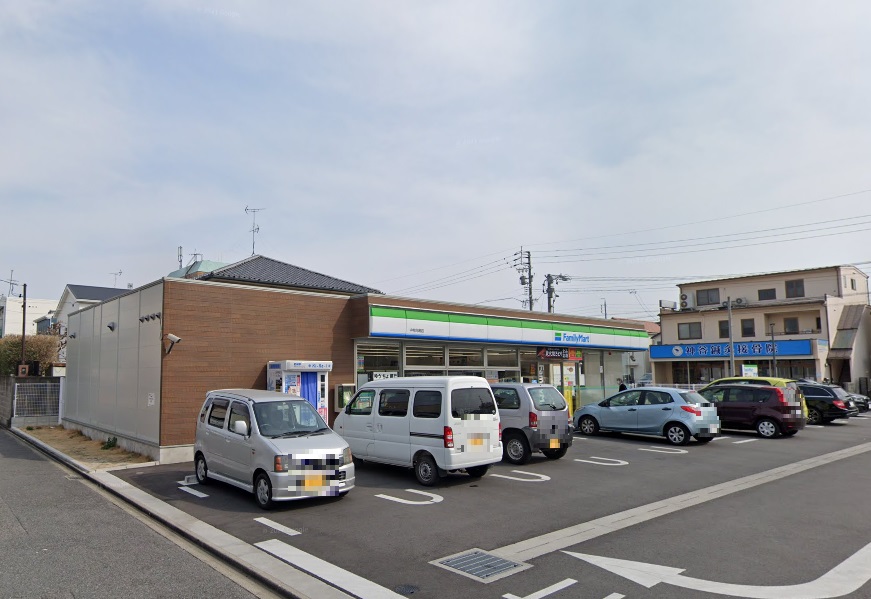 コンビニ　ファミリーマート 中村向島店（コンビニ）まで150m