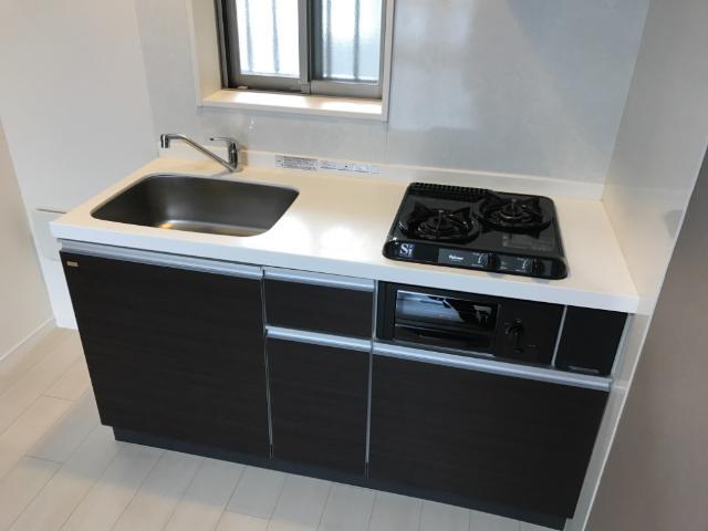 キッチン　２口ガスコンロ