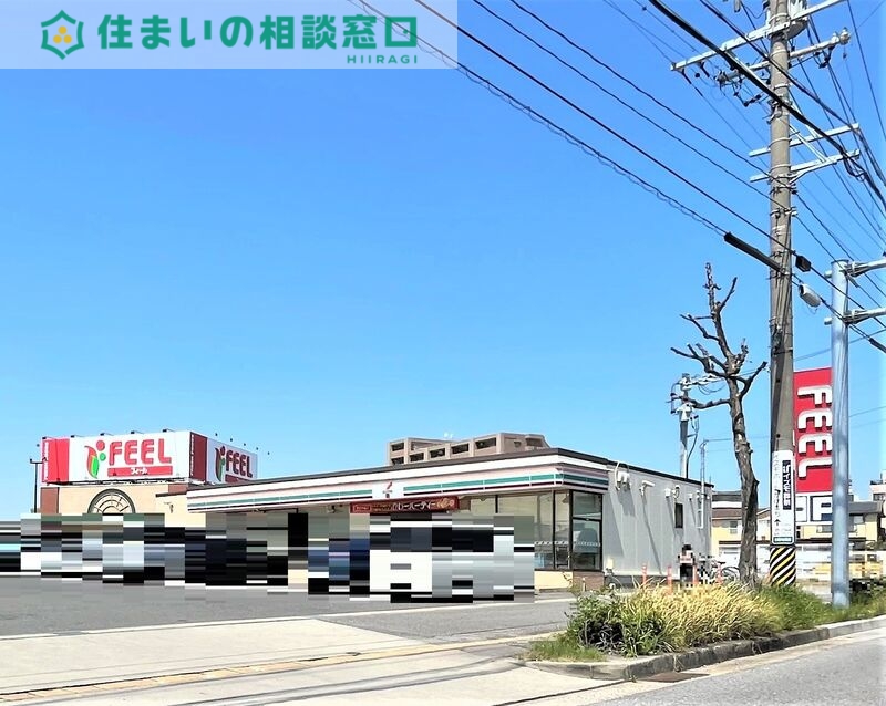 コンビニ　セブンイレブン岡崎欠町店（コンビニ）まで593m